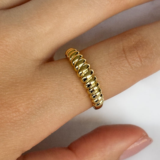 ANILLO CHUNKY CROISSANT