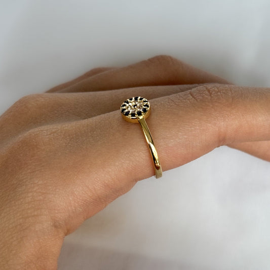 ANILLO OJO AZUL