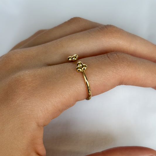 ANILLO SEIS BOLITAS