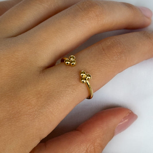 ANILLO SEIS BOLITAS