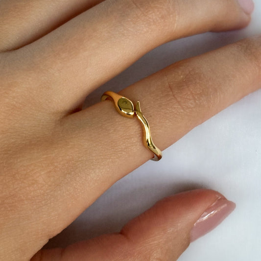 ANILLO LISO SNAKE