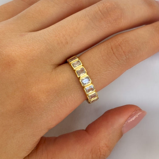 ANILLO CRISTALES GOLD