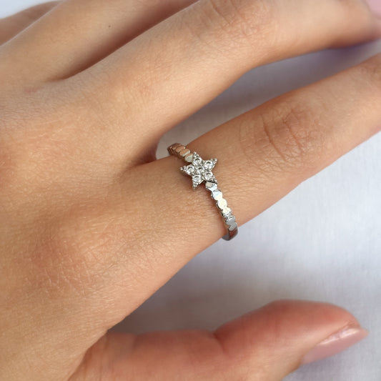 ANILLO SILVER CON ESTRELLITA