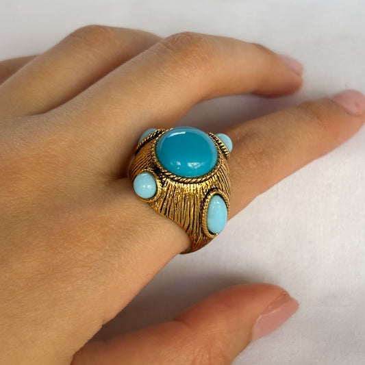 ANILLO HURREM TURQUESA