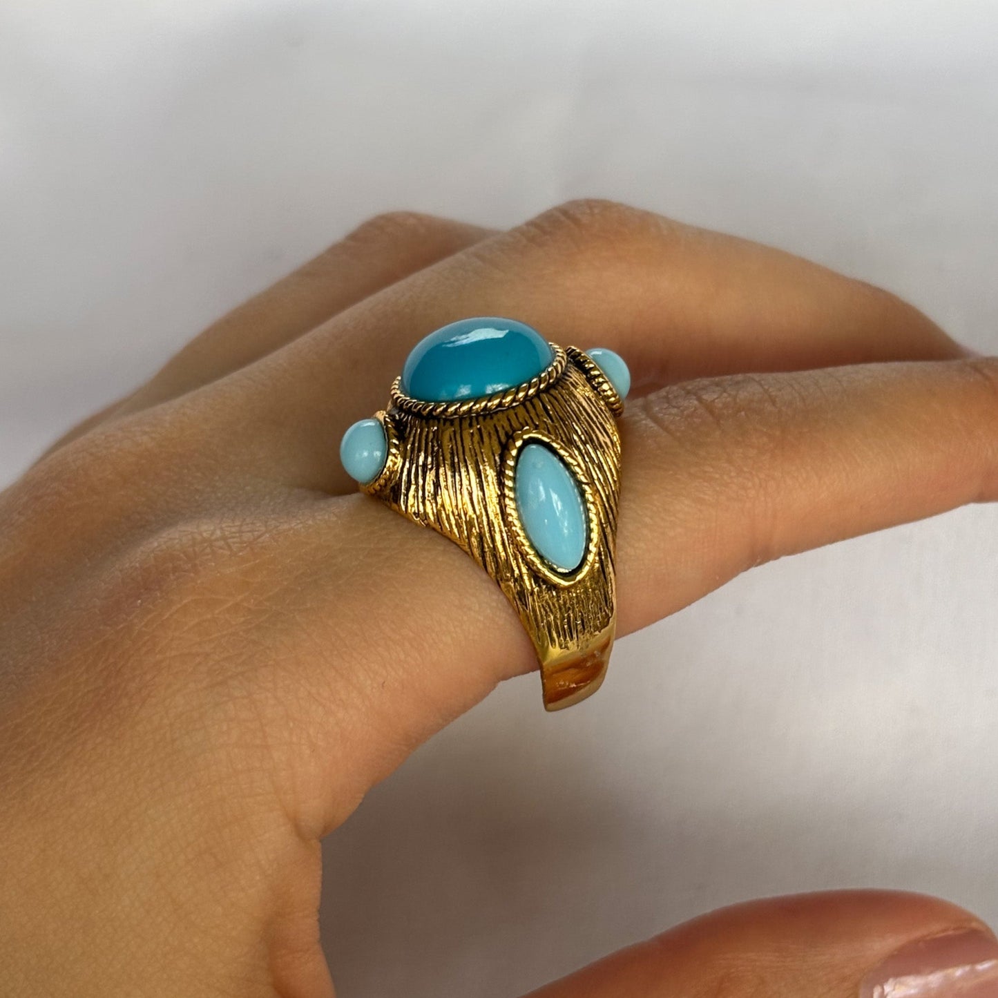 ANILLO HURREM TURQUESA