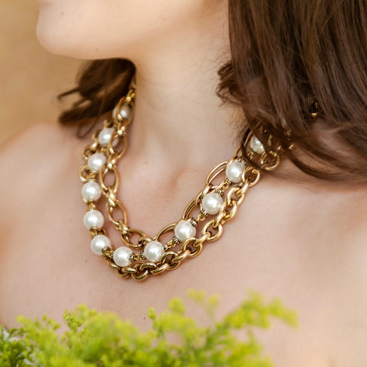 COLLAR COCO PERLAS