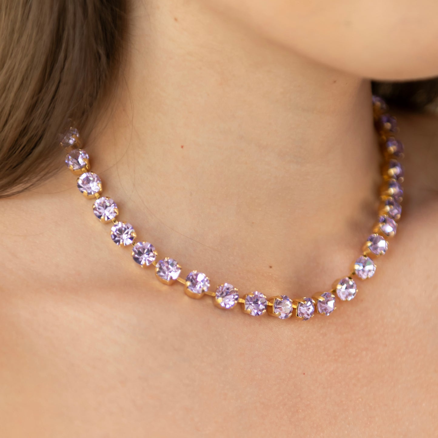 COLLAR SHINE LAVANDA -G