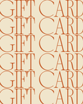 GIFT CARD